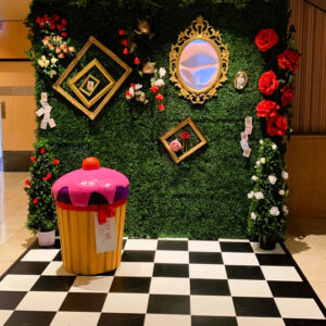 Alice Photo Backdrop - Prop For Hire