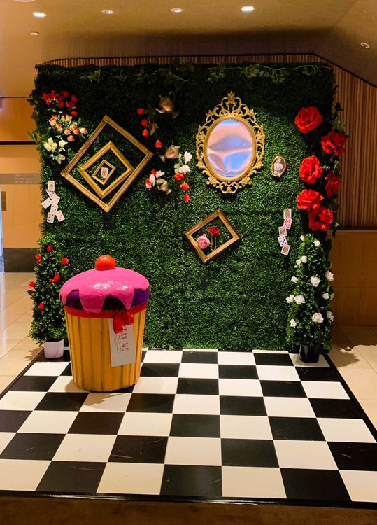 Alice Photo Backdrop - Prop For Hire