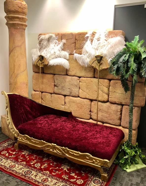 Arabian Royalty Scene - Prop For Hire