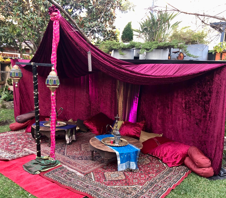 Arabian Style Chill Tent - Prop For Hire