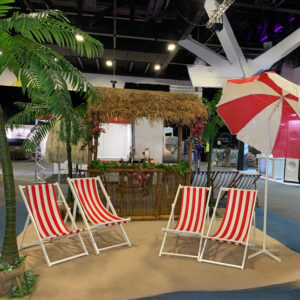 Beach Expo Stand - Prop For Hire