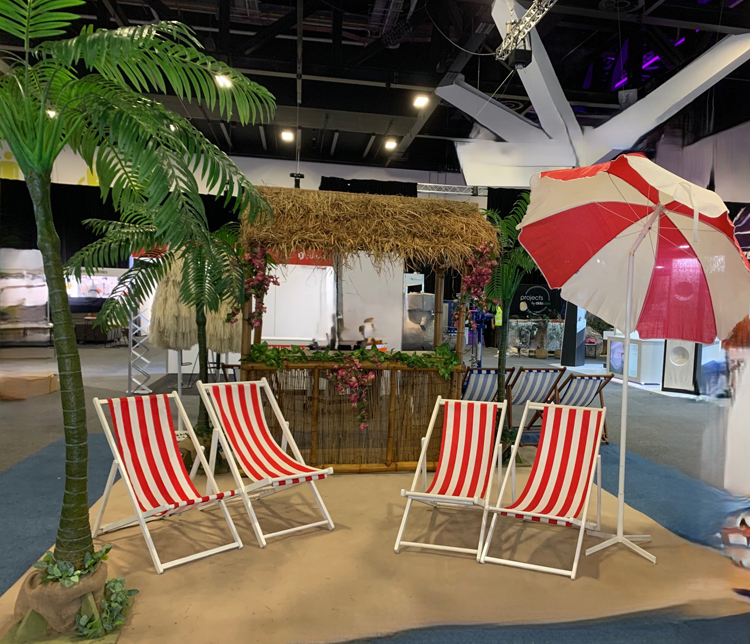 Beach Expo Stand - Prop For Hire