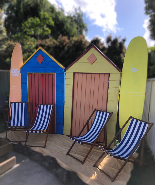 Beach Huts - Prop For Hire