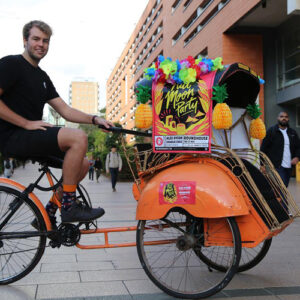 Beach Party Rickshaw - Prop For Hire