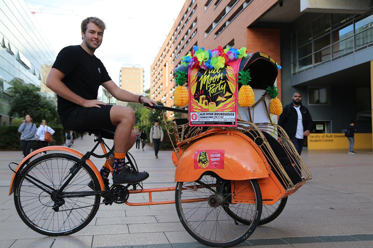 Beach Party Rickshaw - Prop For Hire