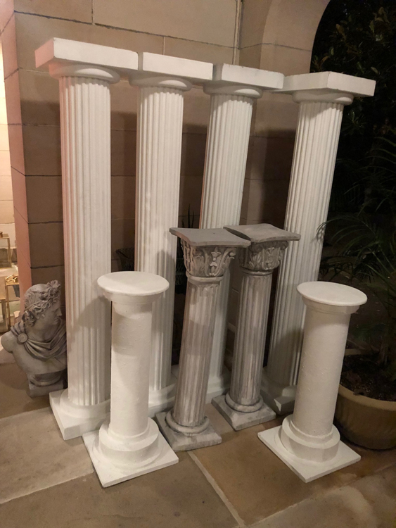 Columns Plinths - Prop For Hire