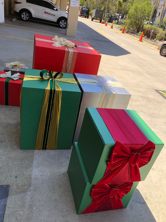 Giant Gift Boxes - Prop For Hire