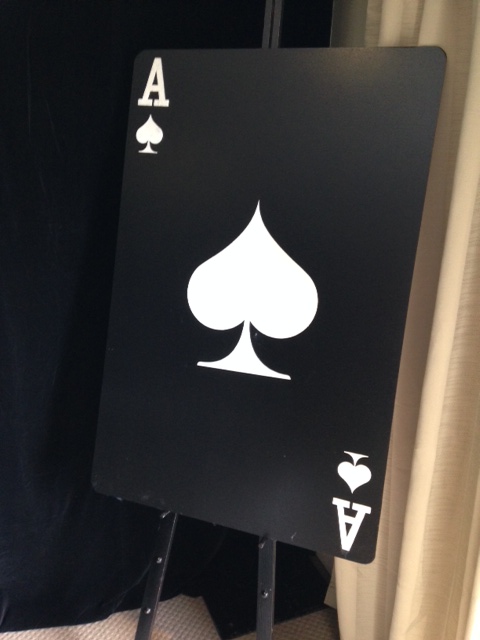 Giant Playing Cards - Prop For Hire