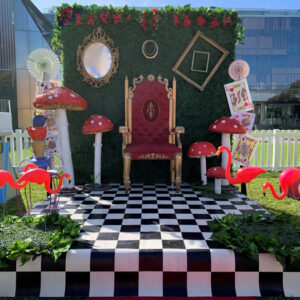 Alice in Wonderland Theme Parties and Props
