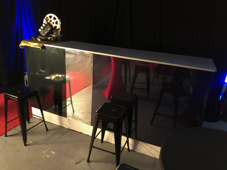 Mirrored Bar - Prop For Hire