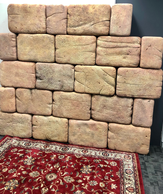 Sandstone Block Wall - Prop For Hire