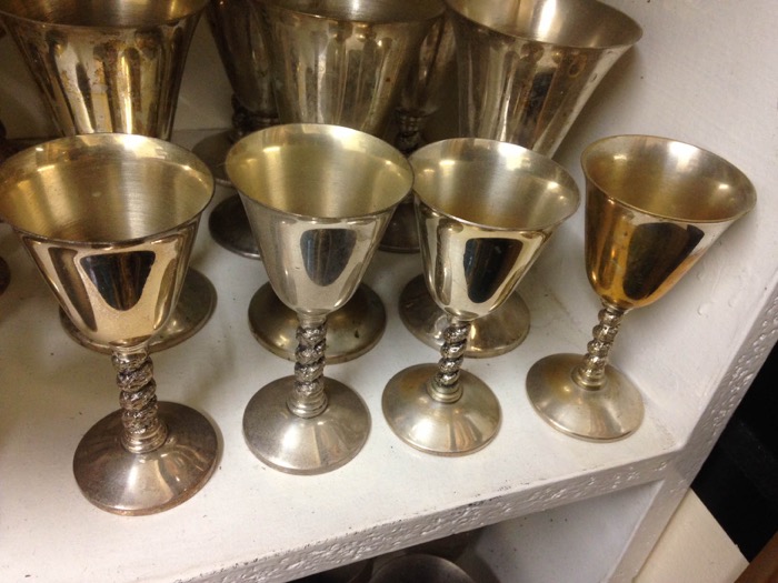 Stainless Goblets - Prop For Hire