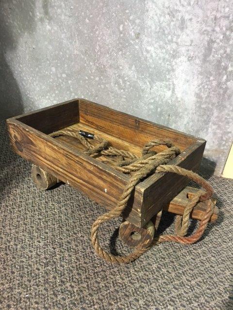 Wooden Trolley - Prop For Hire